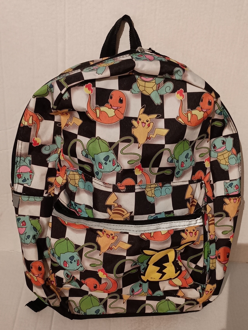 Pokemon Character Backpack With Multiple Characters.